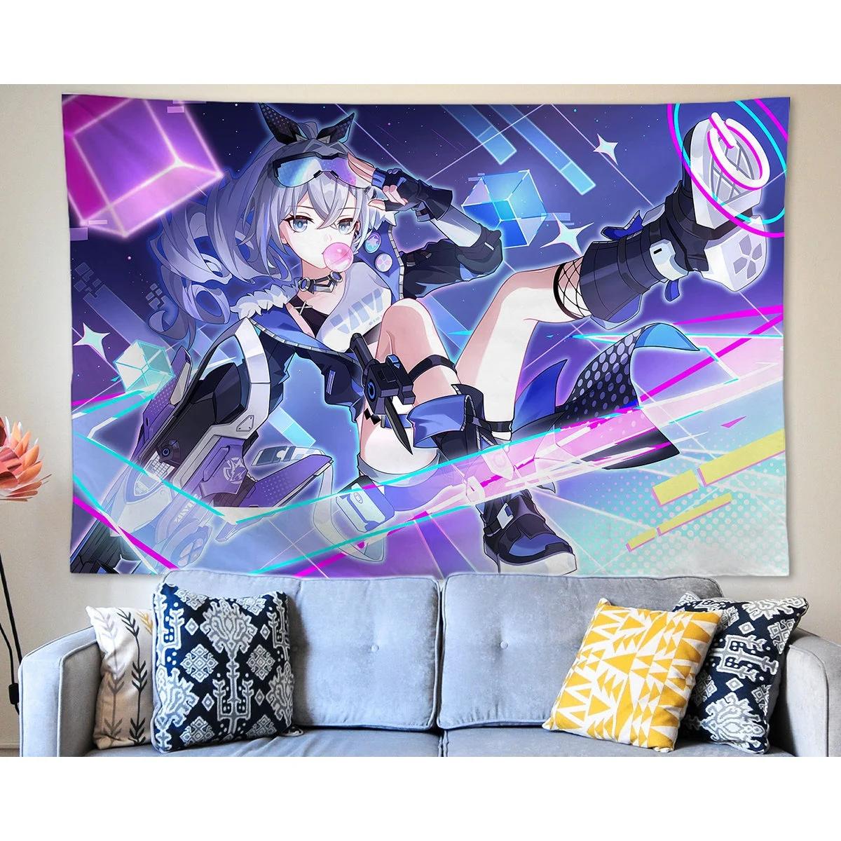Anime Tapestry Wall Hanging Honkai Star Rail Silver Wolf Tapestry Wall Art Home Decorations Living Room Decor Bedroom Dorm Gift 40X60CM
Anime Tapestry Wall Hanging Honkai Star Rail Silver Wolf Tapestry Wall Art Home Decorations Living Room Decor Bedroom Dorm Gift 40X60CM