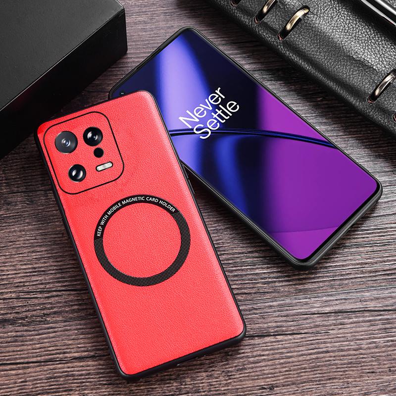 For Xiaomi 13 5G PU Leather Coated TPU+PC Cover Compatible with MagSafe Charger Phone Case Black
For Xiaomi 13 5G PU Leather Coated TPU+PC Cover Compatible with MagSafe Charger Phone Case Black