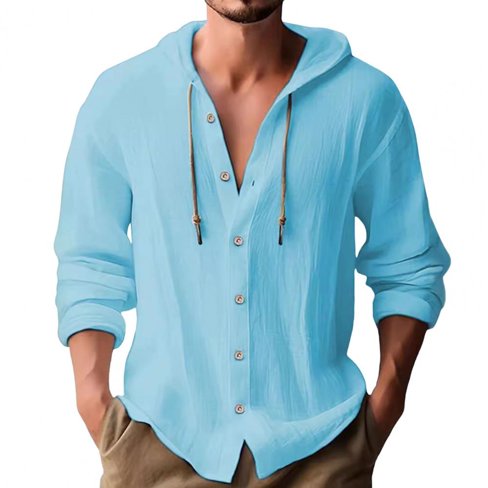 Fall Spring Men Shirt Hooded Drawstring Long Sleeves Cardigan Thin Solid Hue Mid Length Everyday Wear Daily Wear Work School Sport To M небесно-голубой
Fall Spring Men Shirt Hooded Drawstring Long Sleeves Cardigan Thin Solid Hue Mid Length Everyday Wear Daily Wear Work School Sport To M небесно-голубой