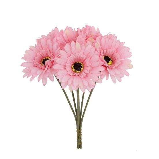 6 Bundles Artificial Gerbera Flowers with Stems Fake Wildflower Bouquet for Wedding Party Table Centerpiece Indoor Home Vase Decor Floral Arrangement
6 Bundles Artificial Gerbera Flowers with Stems Fake Wildflower Bouquet for Wedding Party Table Centerpiece Indoor Home Vase Decor Floral Arrangement