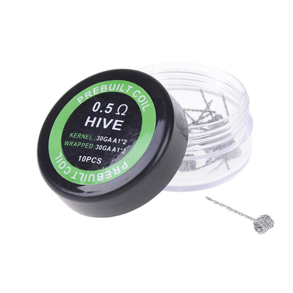 Coil Premade Wire Mix Twisted Resistance Coil Heating Coil Heating Resistance Wire Heating Wire HIVE 0.5
Coil Premade Wire Mix Twisted Resistance Coil Heating Coil Heating Resistance Wire Heating Wire HIVE 0.5
