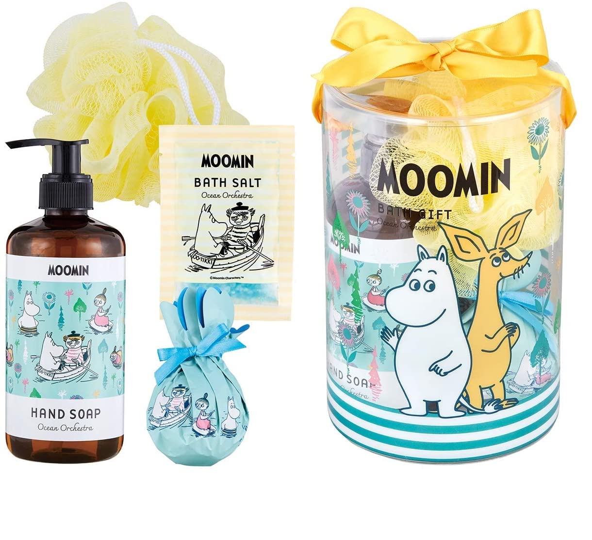 MUUMI Bath Gift Sea Orchestra Soap Bath Fee Gift Sea Bath Salt Set Hand Soap Bath Salt Bath Bomb 1 Bath Sponge (Hand & Scent) 300ml, 35g, 75g,
MUUMI Bath Gift Sea Orchestra Soap Bath Fee Gift Sea Bath Salt Set Hand Soap Bath Salt Bath Bomb 1 Bath Sponge (Hand & Scent) 300ml, 35g, 75g,