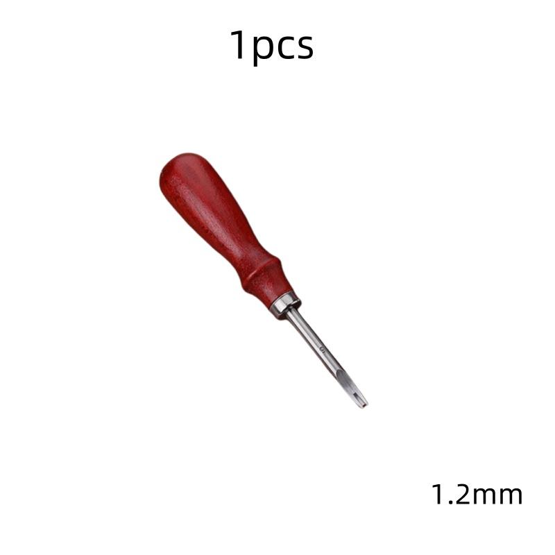 1pc 0.8/1.0/1.2/1.5mm Leather Edge Beveler Skiving Beveling Knife Cutting Hand Craft Tool with Wood Handle DIY Tools
1pc 0.8/1.0/1.2/1.5mm Leather Edge Beveler Skiving Beveling Knife Cutting Hand Craft Tool with Wood Handle DIY Tools