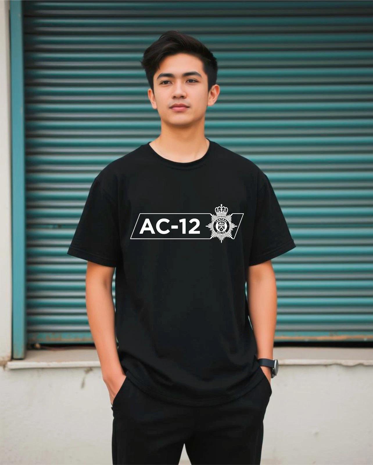 AC-12 T-Shirt, Line Of Duty TV Series 6 Inspired Fans Birthday Gift Men Tee Top 3XL
AC-12 T-Shirt, Line Of Duty TV Series 6 Inspired Fans Birthday Gift Men Tee Top 3XL