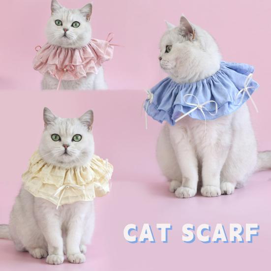 Cat Bib Collar Pet Bandana Scarf Accessories with Bow Adjustable Cat Dog Princess Costume for Christmas Birthday Party Decoration
Cat Bib Collar Pet Bandana Scarf Accessories with Bow Adjustable Cat Dog Princess Costume for Christmas Birthday Party Decoration