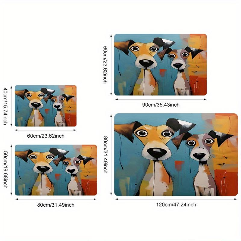 VIKAMA Cartoon Cute Puppy Colorful Doormat Welcome Mat Soft Rug For Bedroom Bedside Floor Mat Carpet For Live Room Bathroom Mat 40X60CM (1.3X2FT
VIKAMA Cartoon Cute Puppy Colorful Doormat Welcome Mat Soft Rug For Bedroom Bedside Floor Mat Carpet For Live Room Bathroom Mat 40X60CM (1.3X2FT