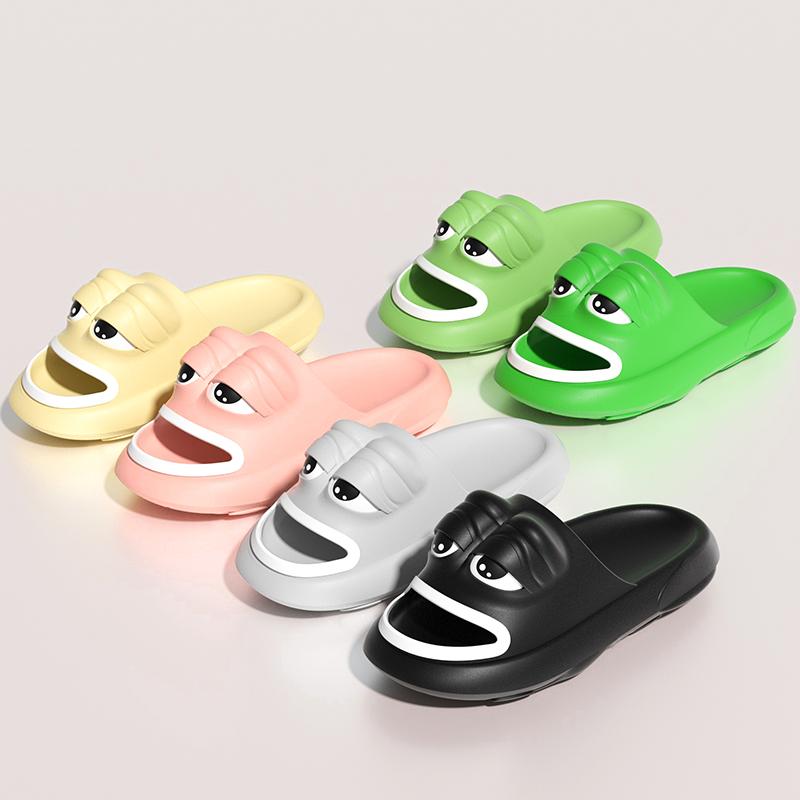 MCTIN Summer Slippers Big Eye Frog Slippers Cute Cartoon EVA Slippers Women Men Beach Shoes
MCTIN Summer Slippers Big Eye Frog Slippers Cute Cartoon EVA Slippers Women Men Beach Shoes