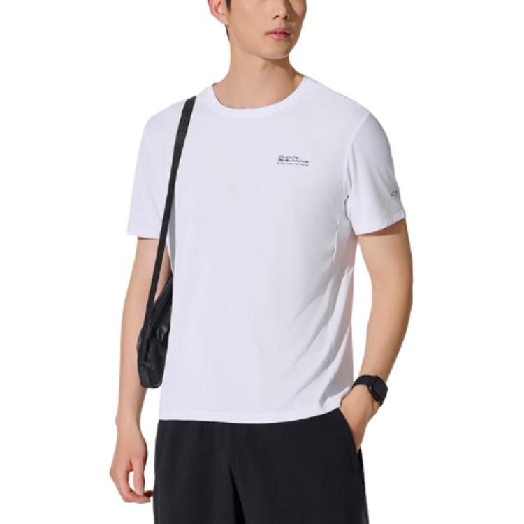 Anta Running Series Sports Casual Simple Solid Color Round Neck Pullover Short Sleeve T-Shirt Men Tops Pure-White 952525110-1 4XL
Anta Running Series Sports Casual Simple Solid Color Round Neck Pullover Short Sleeve T-Shirt Men Tops Pure-White 952525110-1 4XL