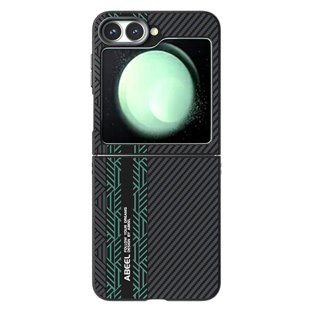 ABEEL For Samsung Galaxy Z Flip7 FE 5G/Z Flip6 5G Magnetic Case PC + Aluminum Alloy + PU Leather Slim Phone Back Cover A
ABEEL For Samsung Galaxy Z Flip7 FE 5G/Z Flip6 5G Magnetic Case PC + Aluminum Alloy + PU Leather Slim Phone Back Cover A