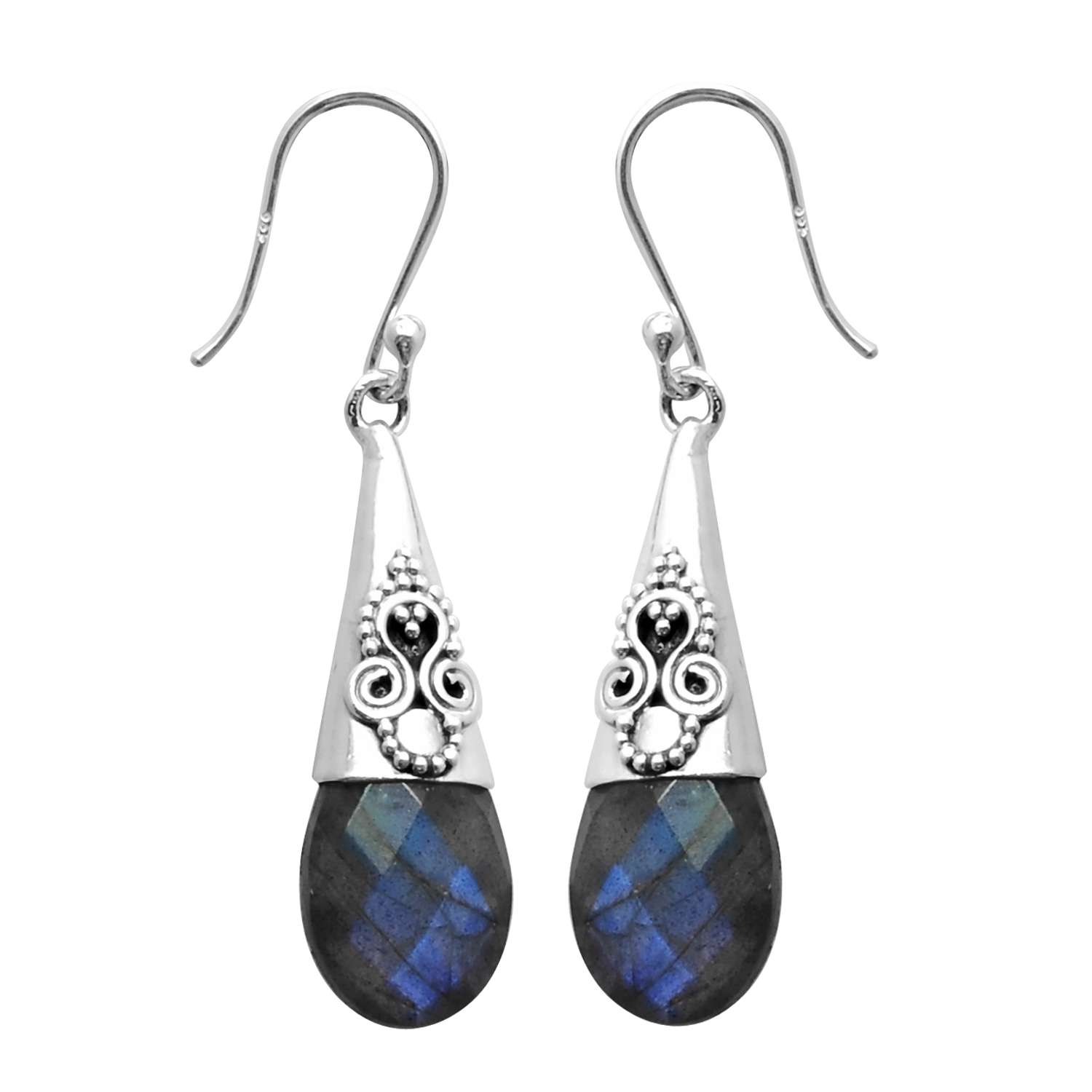 Labradorite Gemstone Earrings Solid 925 Sterling Silver Handmade Earrings Jewelry Gift For Women And Girls E-3127
Labradorite Gemstone Earrings Solid 925 Sterling Silver Handmade Earrings Jewelry Gift For Women And Girls E-3127