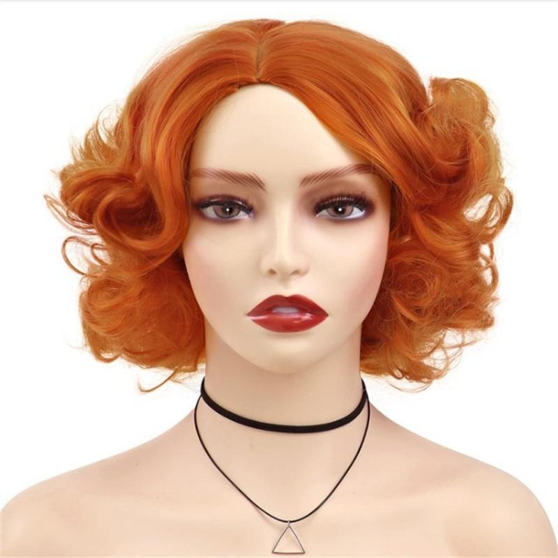 Synthetic Short Wigs for White Women Cosplay Wig Female Big Curly Hair Natural Wig Girls Colored Wig Halloween Costume
Synthetic Short Wigs for White Women Cosplay Wig Female Big Curly Hair Natural Wig Girls Colored Wig Halloween Costume
