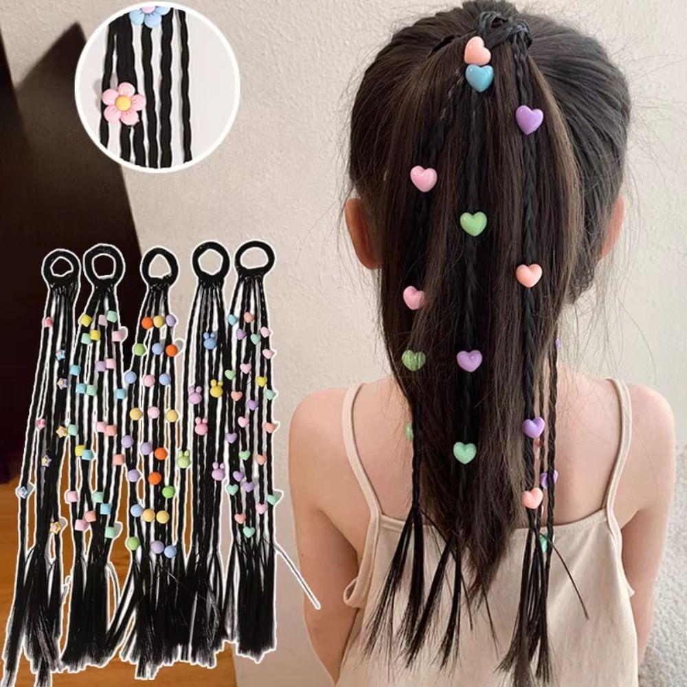 Lovely Pentagram Flower Wigs Sweet Cool Wig Braided Hair New Ponytail Headbands Girls 5
Lovely Pentagram Flower Wigs Sweet Cool Wig Braided Hair New Ponytail Headbands Girls 5