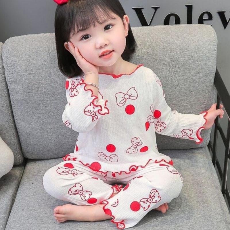 Baby Girl Long Sleeved Top And Long Pants Loungewear Two Piece Set Printed Ruffled Kids Clothing Set 100
Baby Girl Long Sleeved Top And Long Pants Loungewear Two Piece Set Printed Ruffled Kids Clothing Set 100