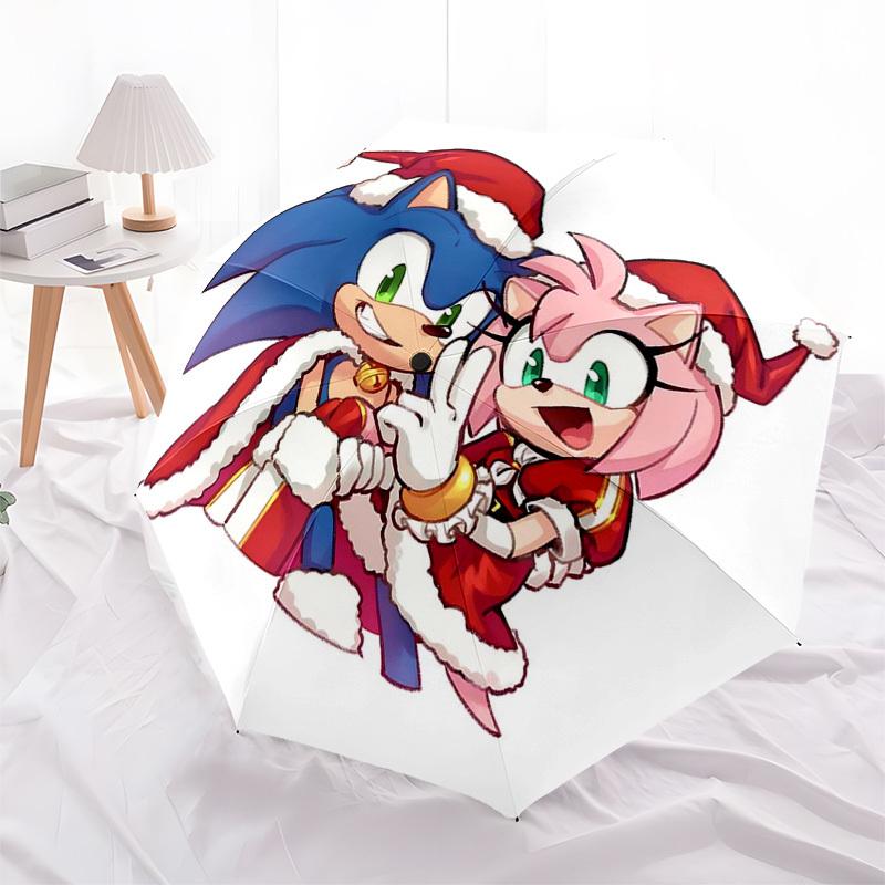 1pc Sonic & Amy Christmas Edition Automatic Opening Closing Umbrella Portable 3-Fold Design, 8-Bone Iron Frame Outdoor Umbrella, Festive Gift for Fans
1pc Sonic & Amy Christmas Edition Automatic Opening Closing Umbrella Portable 3-Fold Design, 8-Bone Iron Frame Outdoor Umbrella, Festive Gift for Fans