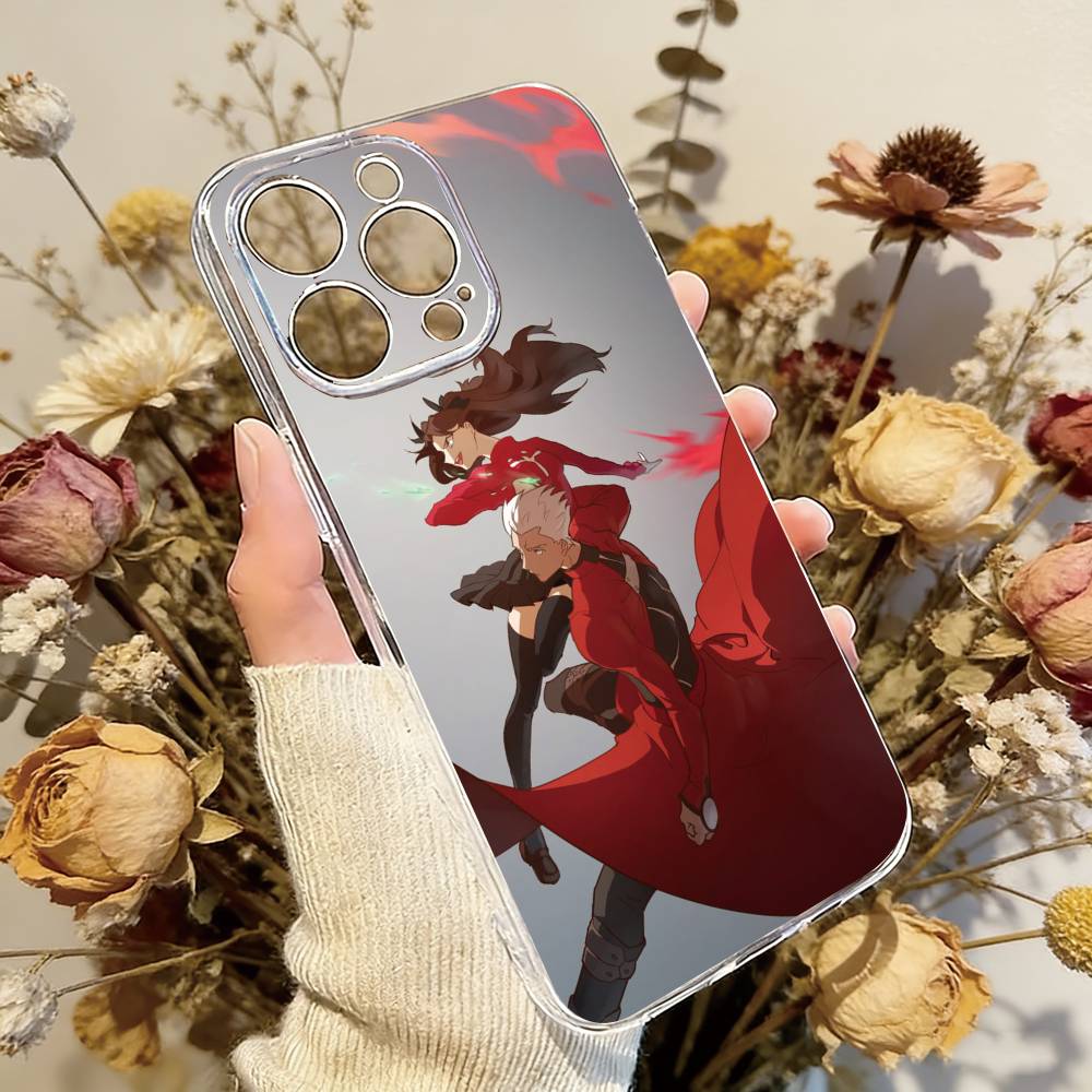 Fate Rin Tohsaka Phone Case For iPhone 17 16 15 14 13 12 11 Mini Pro Max Plus Transparent Cover iPhone12
Fate Rin Tohsaka Phone Case For iPhone 17 16 15 14 13 12 11 Mini Pro Max Plus Transparent Cover iPhone12