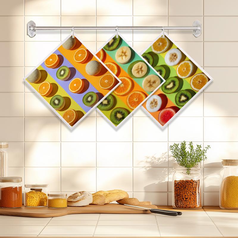 6PCS Cleaning Dishcloths Reusable Kitchen Dish Towels Lemon Kiwi Fruit Pattern Dishcloth Absorbent Lint Free Cloth Washable Duster Rags Tea Towels J109A-3PCS
6PCS Cleaning Dishcloths Reusable Kitchen Dish Towels Lemon Kiwi Fruit Pattern Dishcloth Absorbent Lint Free Cloth Washable Duster Rags Tea Towels J109A-3PCS