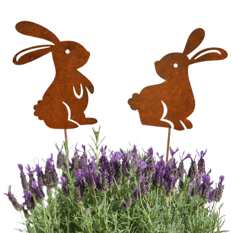 Decorative Garden Stakes Easter Iron Cute Bunny Ground Insert Home Outdoor Decoration Supplies Garden Plug Photo Props For CHINA
Decorative Garden Stakes Easter Iron Cute Bunny Ground Insert Home Outdoor Decoration Supplies Garden Plug Photo Props For CHINA