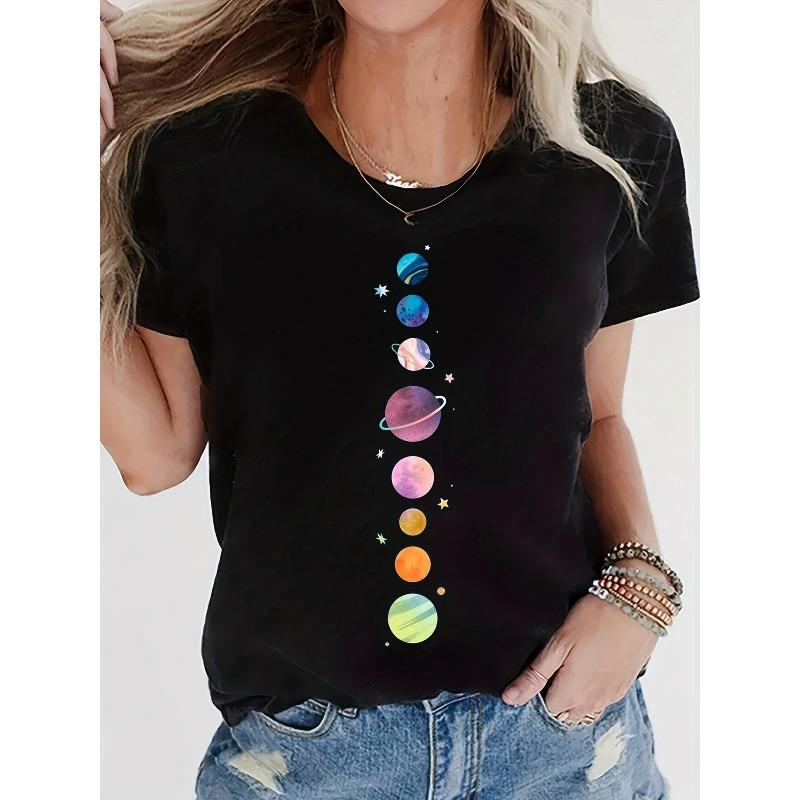 Womens Black Casual Short Sleeve T Shirt 4XL чорний
Womens Black Casual Short Sleeve T Shirt 4XL чорний