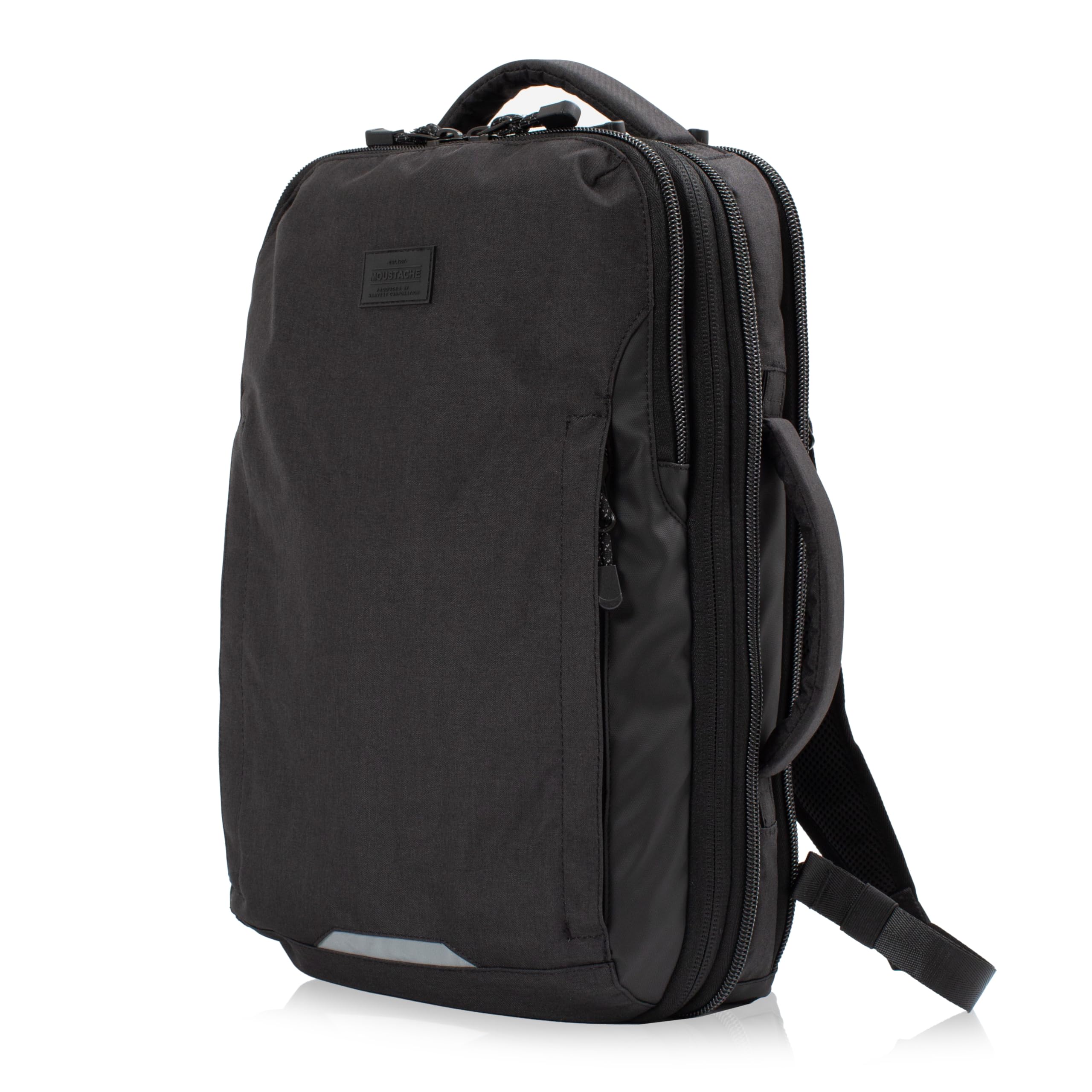 Moustache MIU-0521 Backpack, 20L-27L Capacity, Expandable Gusset, Fits 14-inch PC, Water-Repellent, Heathered Polyester with Coated Polyester Finish
Moustache MIU-0521 Backpack, 20L-27L Capacity, Expandable Gusset, Fits 14-inch PC, Water-Repellent, Heathered Polyester with Coated Polyester Finish