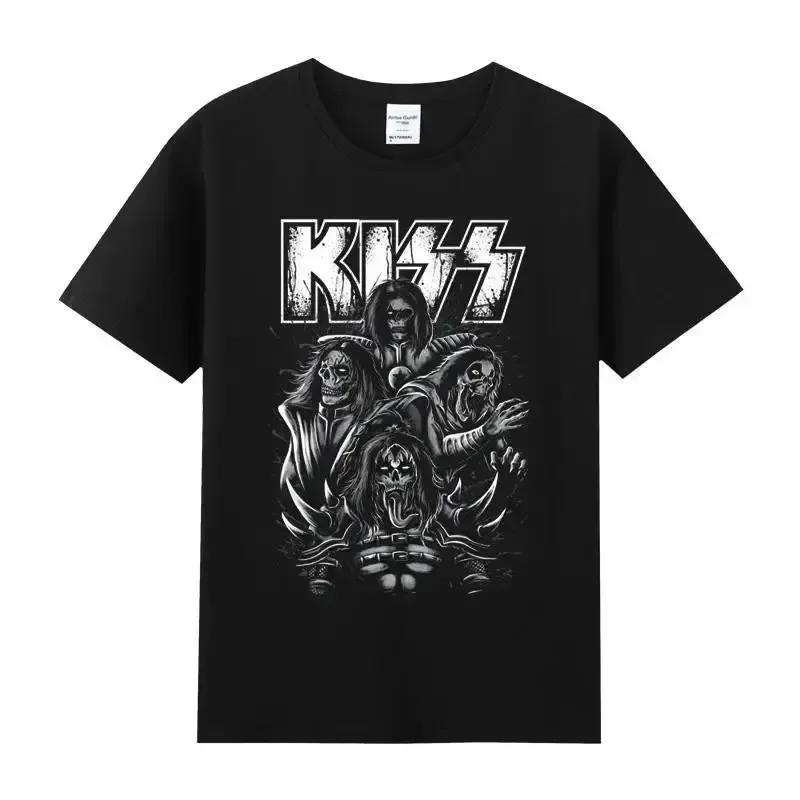 2024 New Kiss Rock Metal Band T-shirt with Printed Cotton Round Neck Short Sleeve T-shirt Hip Hop Men s Street Top T-shirt XXXXXL білий
2024 New Kiss Rock Metal Band T-shirt with Printed Cotton Round Neck Short Sleeve T-shirt Hip Hop Men s Street Top T-shirt XXXXXL білий