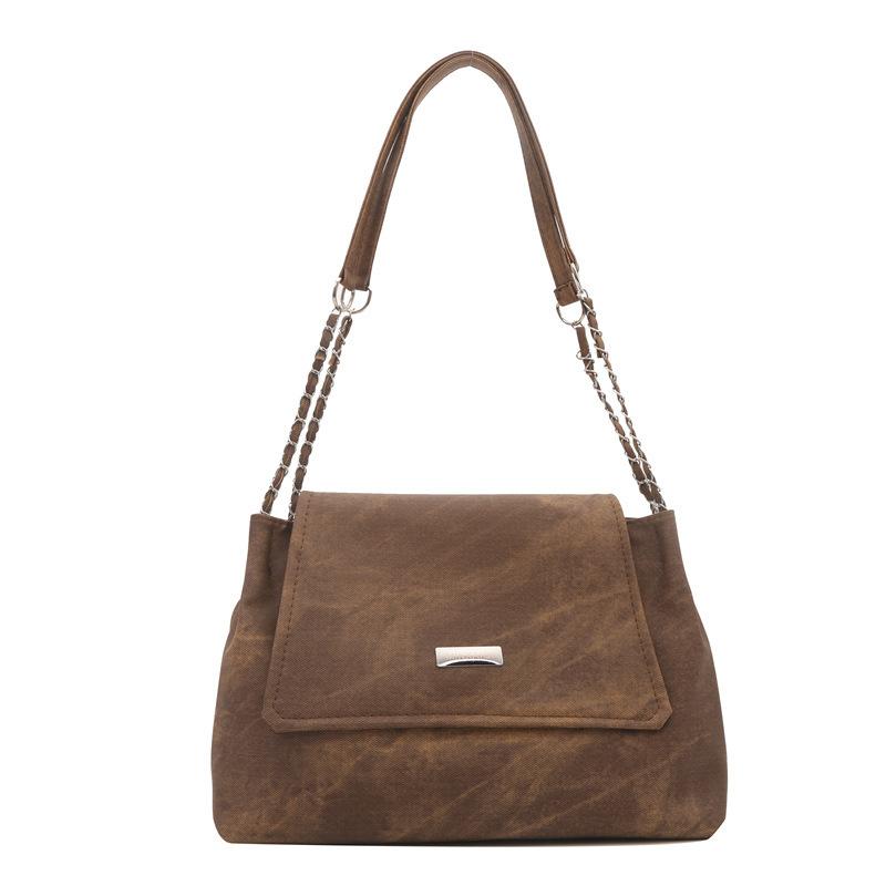 Commuter bag women s large capacity 2 autumn and winter new fashion niche texture chain shoulder bag crossbody tote bag коричневый
Commuter bag women s large capacity 2 autumn and winter new fashion niche texture chain shoulder bag crossbody tote bag коричневый