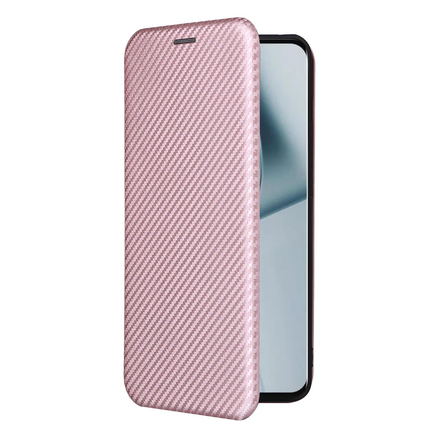 Ring Strap Kickstand Design Anti-scratch Well-protected Carbon Fiber Texture PU Leather Phone Case with Card Slot for OnePlus 10 Pro 5G Rose Gold
Ring Strap Kickstand Design Anti-scratch Well-protected Carbon Fiber Texture PU Leather Phone Case with Card Slot for OnePlus 10 Pro 5G Rose Gold