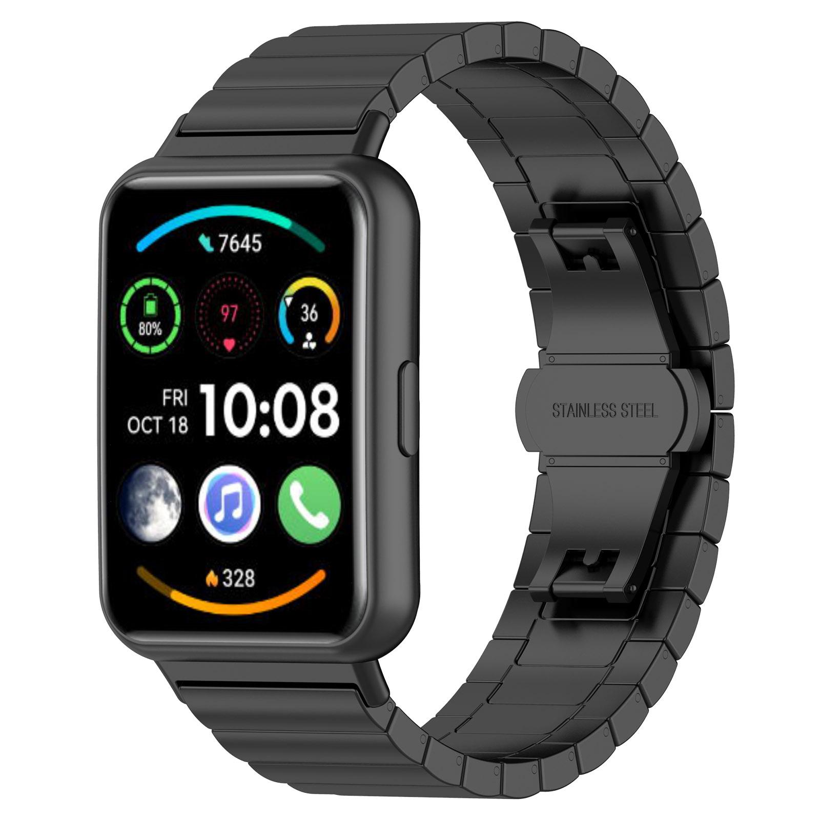 For Huawei Watch Fit 2 Smart Watch Band Buckle Design Metal Wrist Strap Replacement Black
For Huawei Watch Fit 2 Smart Watch Band Buckle Design Metal Wrist Strap Replacement Black