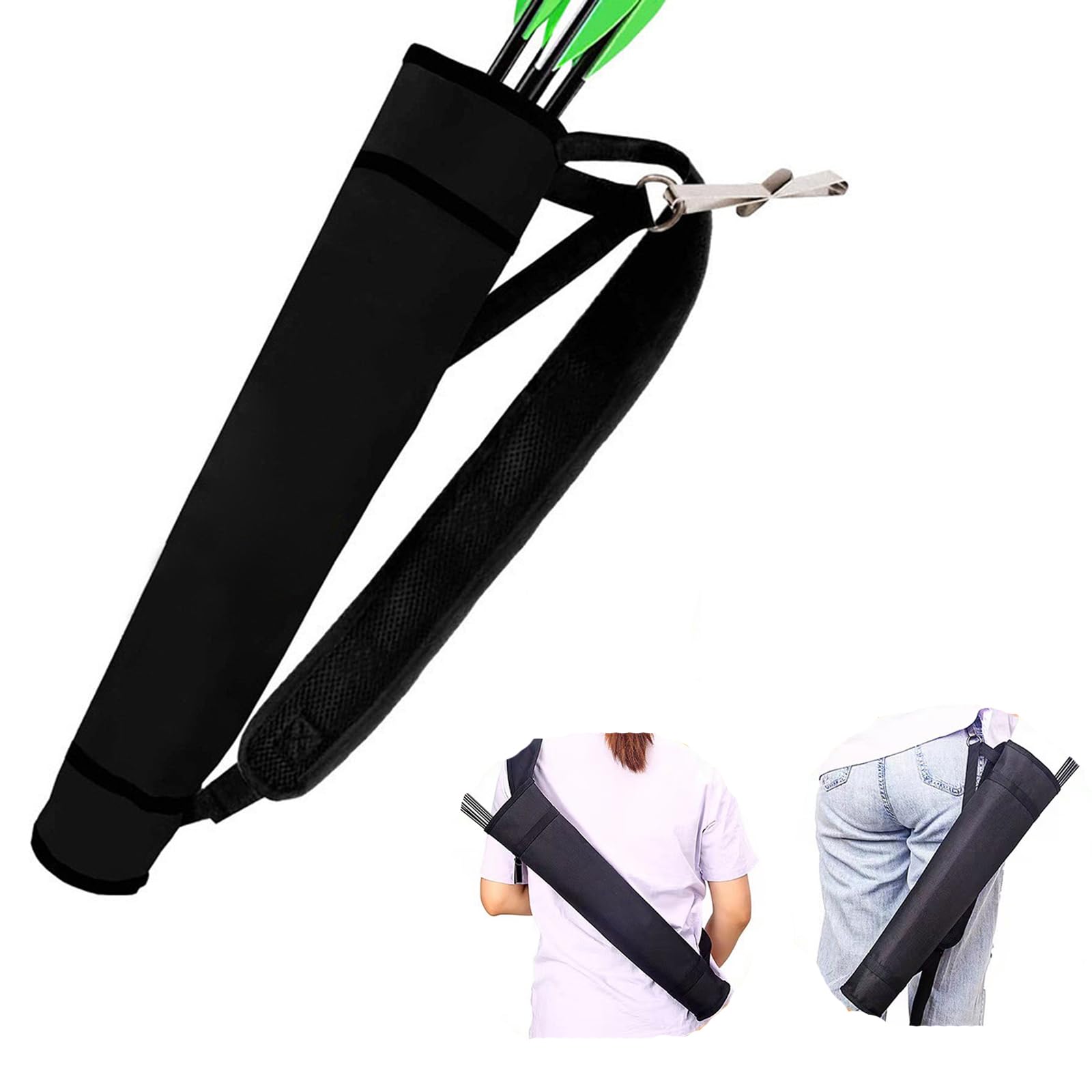 Archery Quiver Back and Hip Quivers Adjustable Arrow Backpack Bag Holder Side Hip Arrows Bag for Compound Recurve Bow
Archery Quiver Back and Hip Quivers Adjustable Arrow Backpack Bag Holder Side Hip Arrows Bag for Compound Recurve Bow