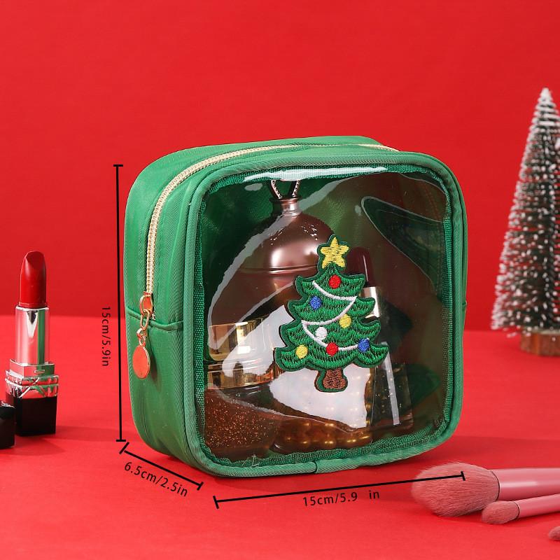 Christmas Chenille Embroidery Alphabet Makeup Bag Large Capacity Toiletry Bag High Appearance Level Travel Storage Bag Christmas tree packet
Christmas Chenille Embroidery Alphabet Makeup Bag Large Capacity Toiletry Bag High Appearance Level Travel Storage Bag Christmas tree packet