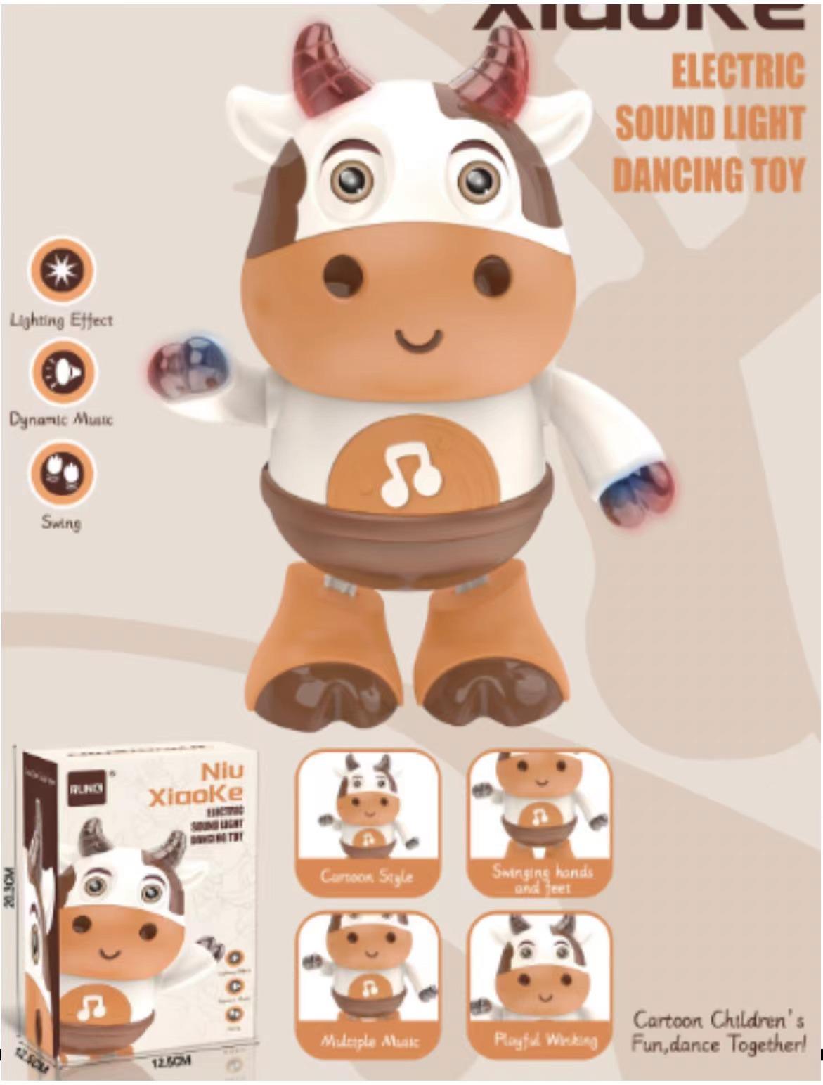 Сяо Кэ Музыкальная Танцующая Корова: Увлекательная развивающая игрушка со светом и музыкой для детей
Сяо Кэ Музыкальная Танцующая Корова: Увлекательная развивающая игрушка со светом и музыкой для детей