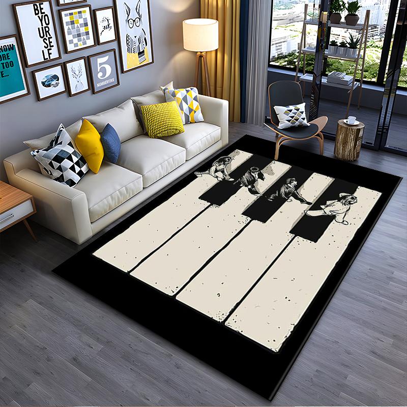 Creative Piano Keys Rug with Kids Playing Design in Black and White Suitable for use as an anti-slip for living room bedroom sofas 40x60cm( 15x23in )
Creative Piano Keys Rug with Kids Playing Design in Black and White Suitable for use as an anti-slip for living room bedroom sofas 40x60cm( 15x23in )