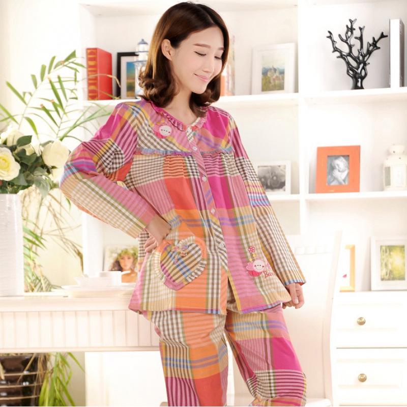 Женский хлопковый кардиганный пижамный комплект большого размера в клетку – с длинным рукавом, тканый, для весны, лета и осени L
Женский хлопковый кардиганный пижамный комплект большого размера в клетку – с длинным рукавом, тканый, для весны, лета и осени L