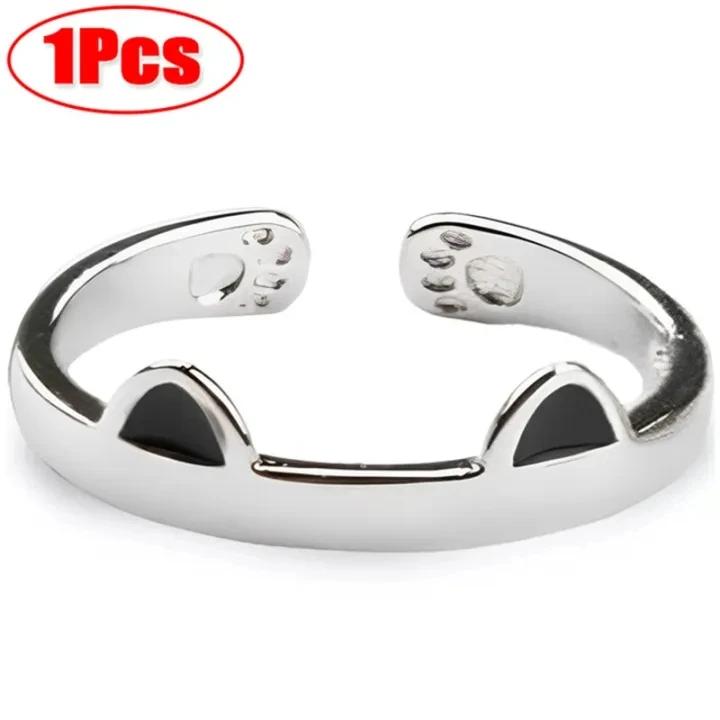 1/3pcs Cute Cat Ears Ring Opening Designer Cats Paw Embrace Finger Rings for Women Girls Trendy Pink Ears Ring Jewelry Gift
1/3pcs Cute Cat Ears Ring Opening Designer Cats Paw Embrace Finger Rings for Women Girls Trendy Pink Ears Ring Jewelry Gift