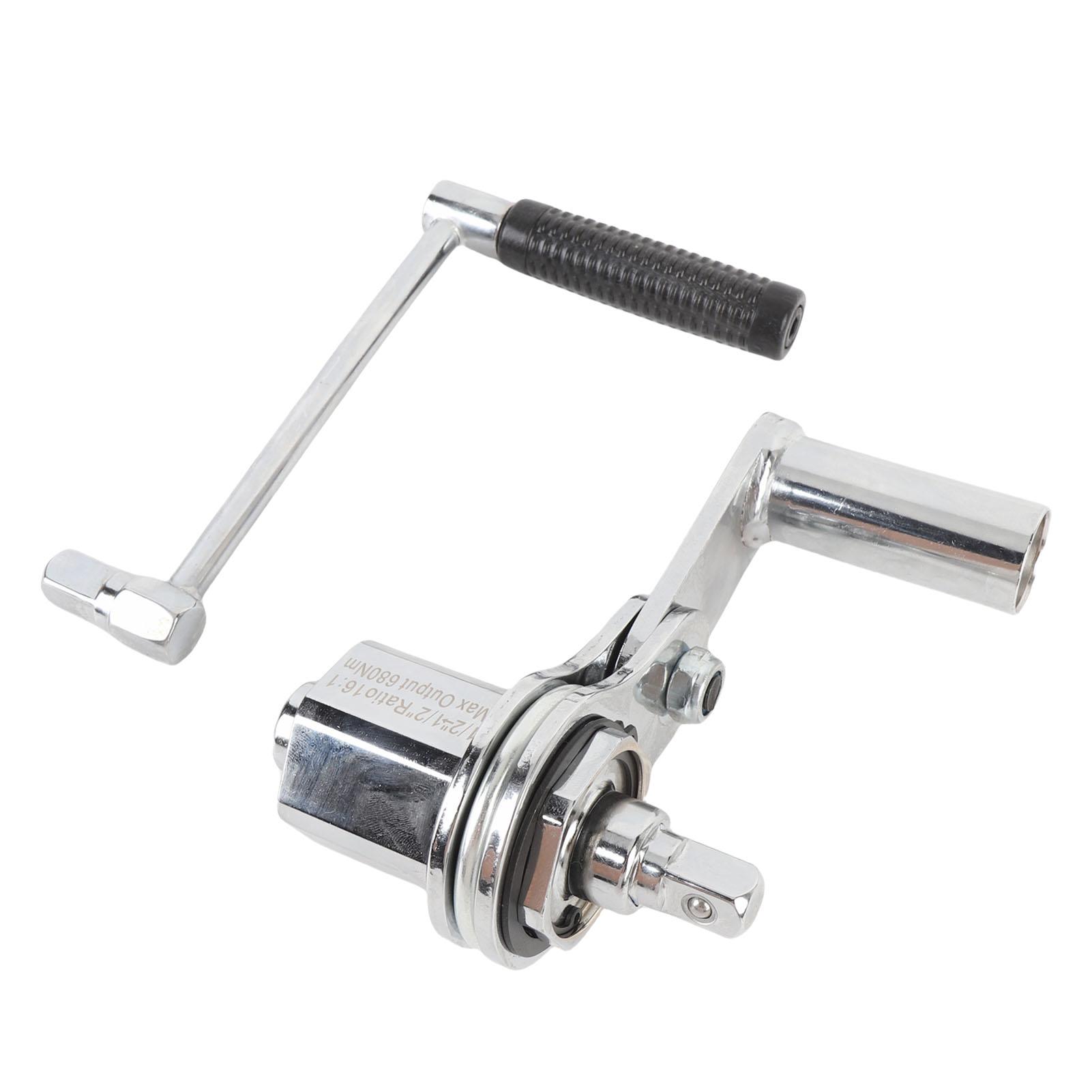 Мультипликатор крутящего момента 1/2 с головками 17 мм, 19 мм, 21 мм, экономящий силы съемник гаек для смены автомобильных шин
Мультипликатор крутящего момента 1/2 с головками 17 мм, 19 мм, 21 мм, экономящий силы съемник гаек для смены автомобильных шин