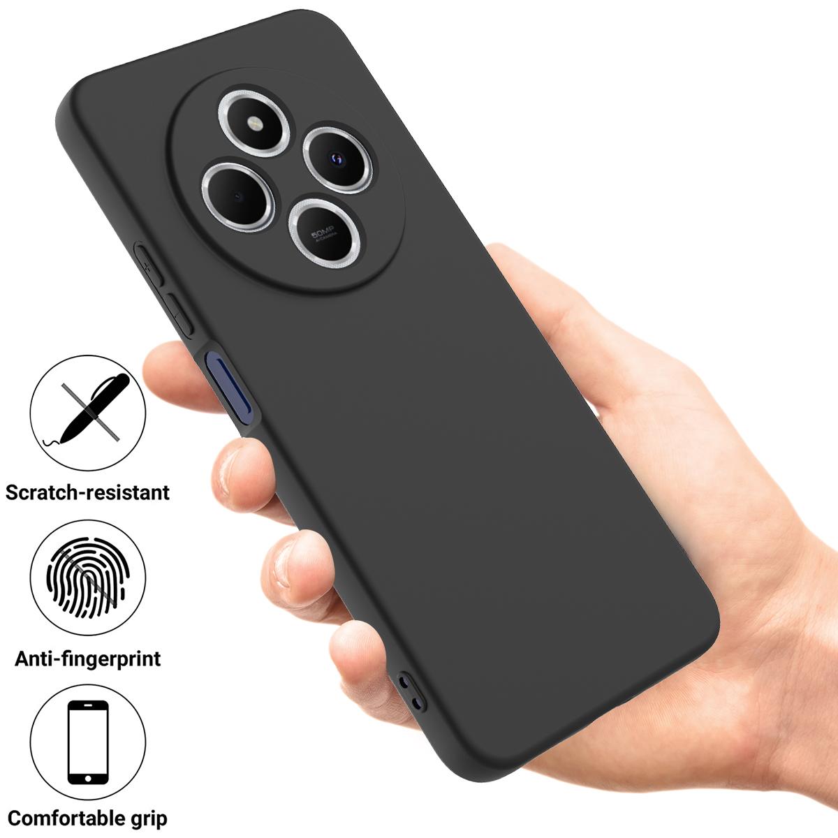 For Xiaomi Redmi A3 Pro 4G Case Liquid Silicone Phone Back Cover with Hand Strap Black
For Xiaomi Redmi A3 Pro 4G Case Liquid Silicone Phone Back Cover with Hand Strap Black