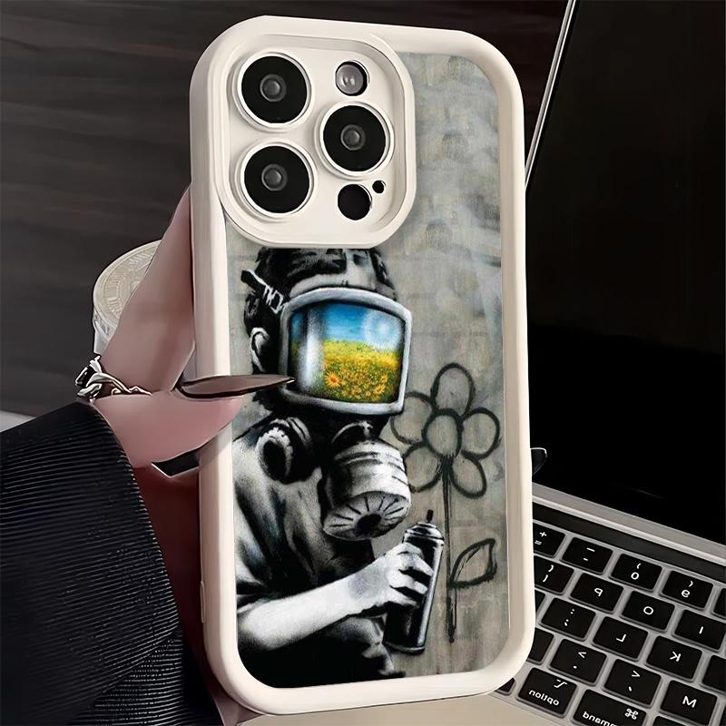 Phone Case for iPhone 17 Air 16E 15 16 Pro Max B-Banksy Art Graffiti Artist Cover 14 Plus 13 12 Mini Soft Shell Silicone Fundas iPhone 13 Pro Max
Phone Case for iPhone 17 Air 16E 15 16 Pro Max B-Banksy Art Graffiti Artist Cover 14 Plus 13 12 Mini Soft Shell Silicone Fundas iPhone 13 Pro Max