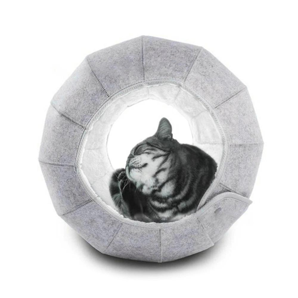 Cat Bed Pet Tunnel Interactive Game Toy Shell Bed Dual-use Indoor Toy Kitten Sports Equipment Cat Training Toy Cat House 41x38x28CM белый
Cat Bed Pet Tunnel Interactive Game Toy Shell Bed Dual-use Indoor Toy Kitten Sports Equipment Cat Training Toy Cat House 41x38x28CM белый