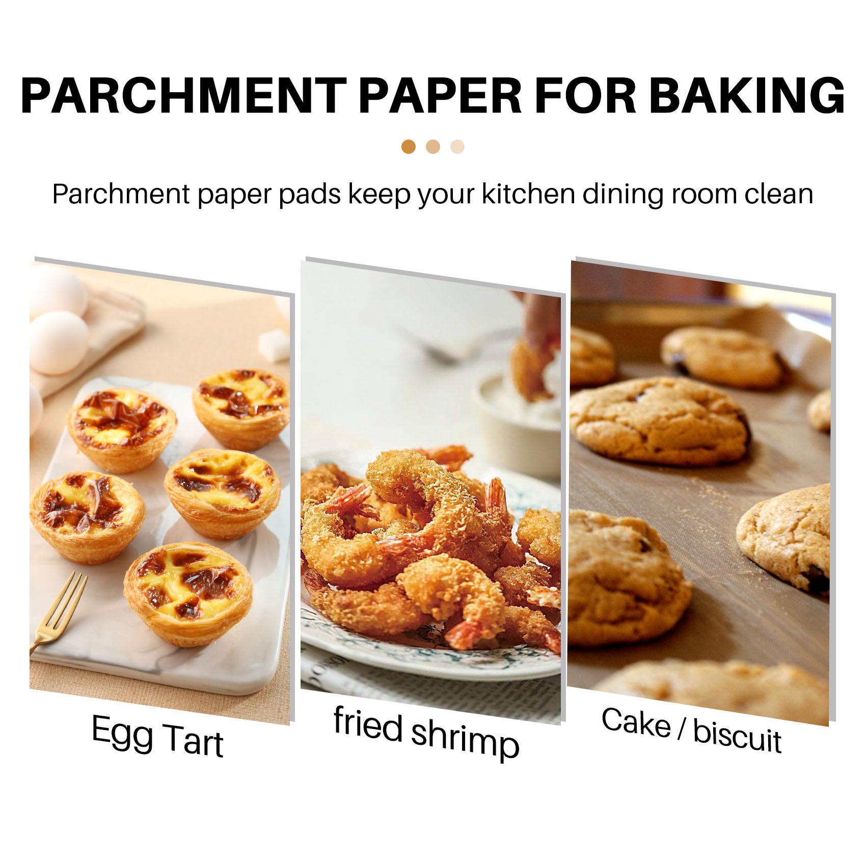 M-Modern-500 Pcs Unbleached Parchment Paper Baking Sheets, 4X4 Inches Non-Stick Precut Baking Parchment, Perfect For Wrapping коричневий
M-Modern-500 Pcs Unbleached Parchment Paper Baking Sheets, 4X4 Inches Non-Stick Precut Baking Parchment, Perfect For Wrapping коричневий