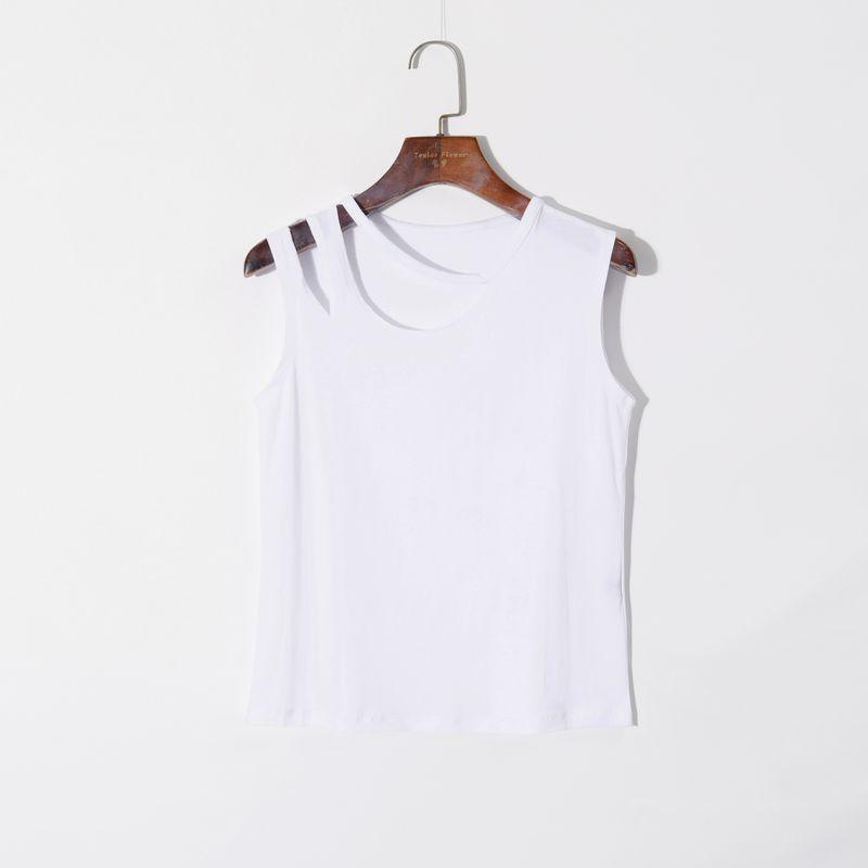 2025 Summer Women s Clothing K-style Minimalist Pure Color Personality Hollow out round Neck Pullover Sleeveless Silm Stretch Plaid Vest White S
2025 Summer Women s Clothing K-style Minimalist Pure Color Personality Hollow out round Neck Pullover Sleeveless Silm Stretch Plaid Vest White S