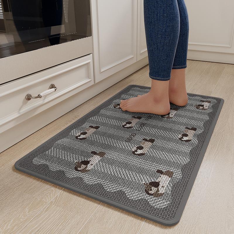 Premium Linen Kitchen Rug with Rubber Backing, Extra Long Striped Mat, Water/Oil Absorbent, Non-Slip & Durable for Kitchen Floor 45x70cm (1pcs)
Premium Linen Kitchen Rug with Rubber Backing, Extra Long Striped Mat, Water/Oil Absorbent, Non-Slip & Durable for Kitchen Floor 45x70cm (1pcs)