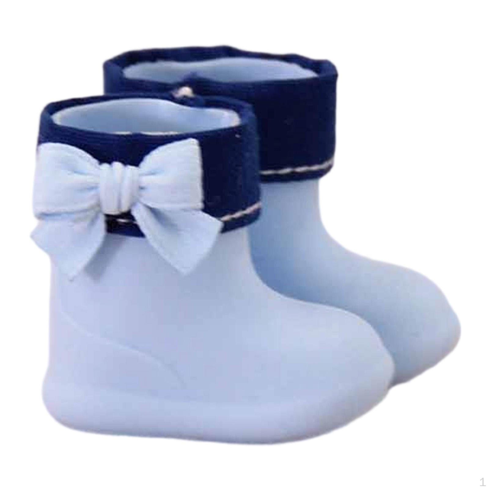 Doll Miniature Shoes Cute Silicone Rain Boots Short Non Slip Flexible Bow Accent Waterproof синий
Doll Miniature Shoes Cute Silicone Rain Boots Short Non Slip Flexible Bow Accent Waterproof синий