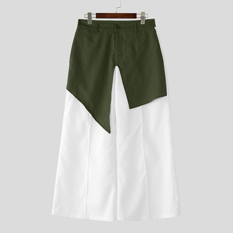 Мужские брюки INCERUN повседневные на молнии с поясом пэчворк длинные брюки S армия зеленый
Мужские брюки INCERUN повседневные на молнии с поясом пэчворк длинные брюки S армия зеленый