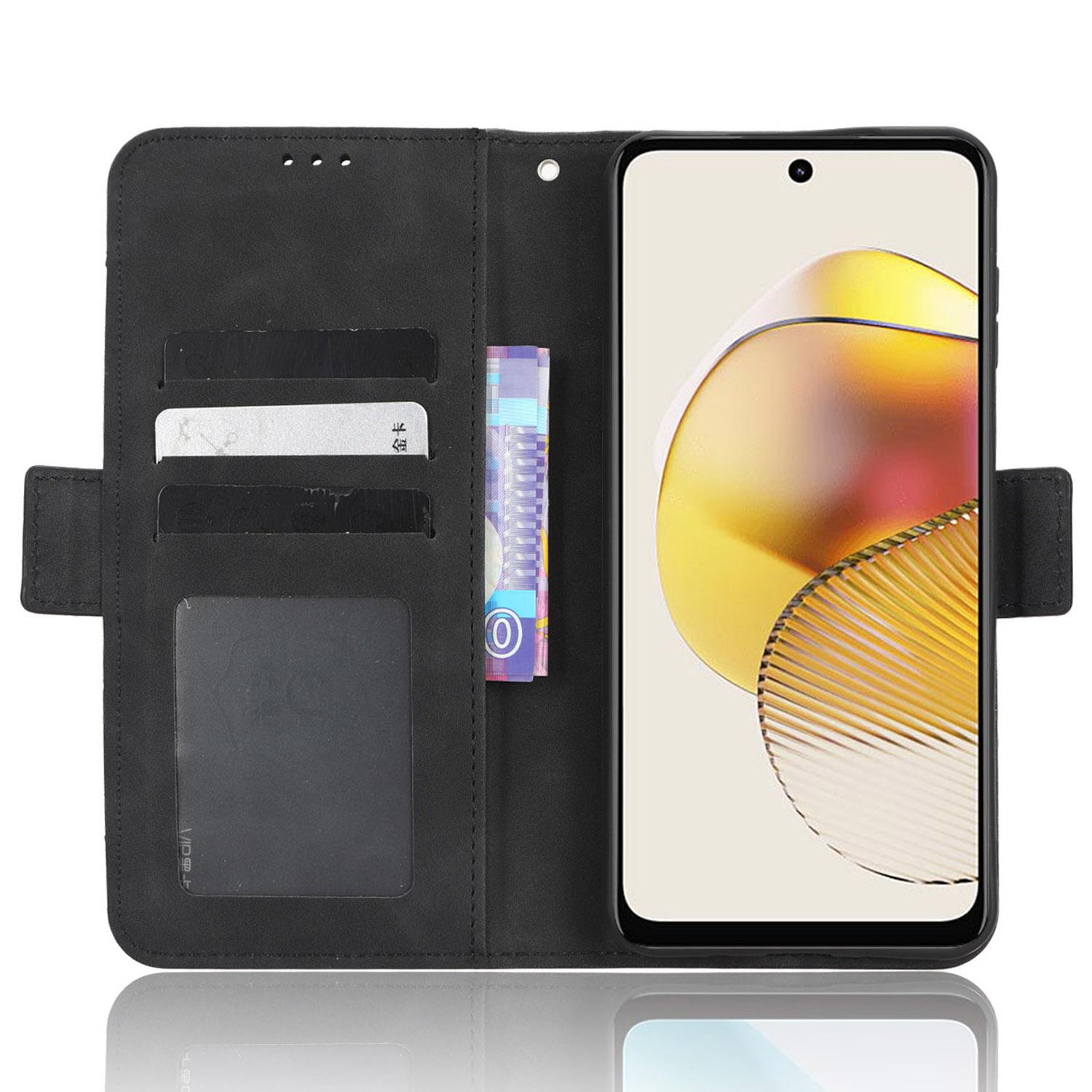 For Motorola Moto G73 5G Multiple Card Slots PU Leather Stand Cover Anti-drop Phone Wallet Case Black
For Motorola Moto G73 5G Multiple Card Slots PU Leather Stand Cover Anti-drop Phone Wallet Case Black