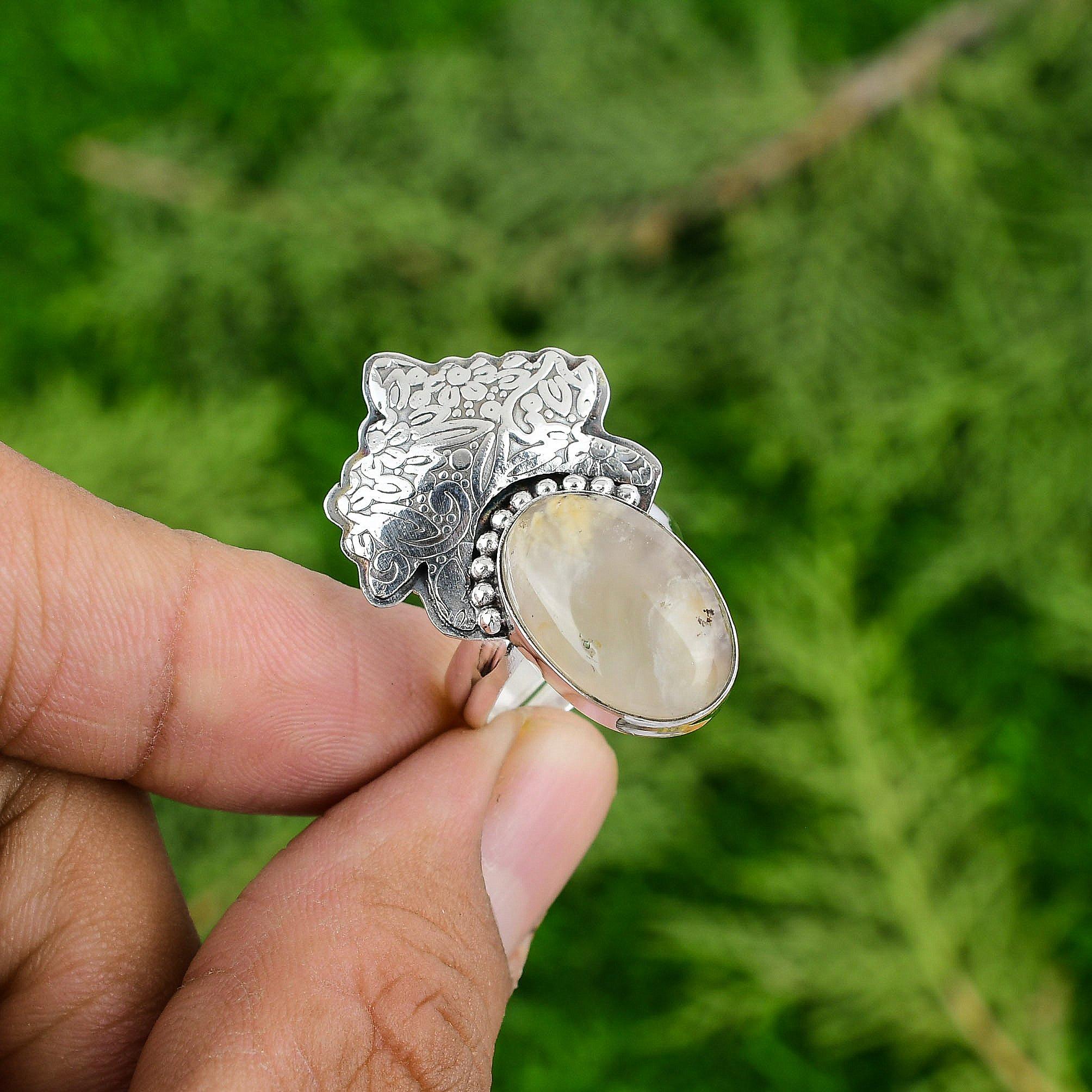 Plume Agate Gemstone Engagement Wedding New Promise Ring Jewelry Sterling Silver Adjustable
Plume Agate Gemstone Engagement Wedding New Promise Ring Jewelry Sterling Silver Adjustable