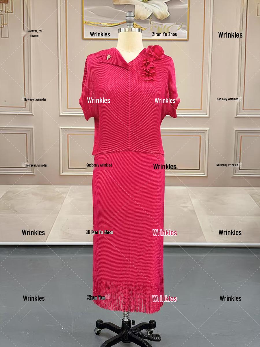 Женский африканский костюм-двойка большого размера для трансграничной торговли: Комплект плиссированный топ и юбка миди One Size розы красного
Женский африканский костюм-двойка большого размера для трансграничной торговли: Комплект плиссированный топ и юбка миди One Size розы красного