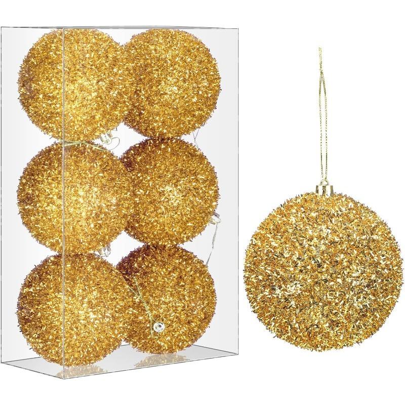 1Box 6cm Christmas Ball Decor Shiny Plush Foam Ball Decoration Xmas Tree Hanging Ornaments Home Party 2026 New Year Navidad Gift 6Pcs золотий
1Box 6cm Christmas Ball Decor Shiny Plush Foam Ball Decoration Xmas Tree Hanging Ornaments Home Party 2026 New Year Navidad Gift 6Pcs золотий