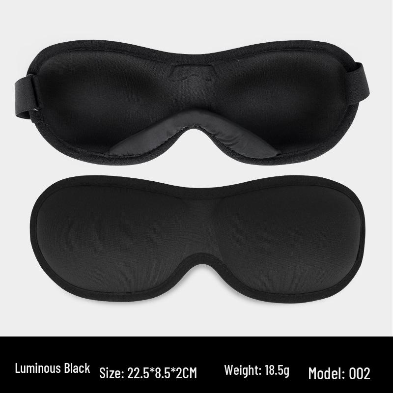 Ultra-Thin 3D Sleep Mask for Men, Women, & Students - Stereoscopic Light-Blocking Eye Mask
Ultra-Thin 3D Sleep Mask for Men, Women, & Students - Stereoscopic Light-Blocking Eye Mask