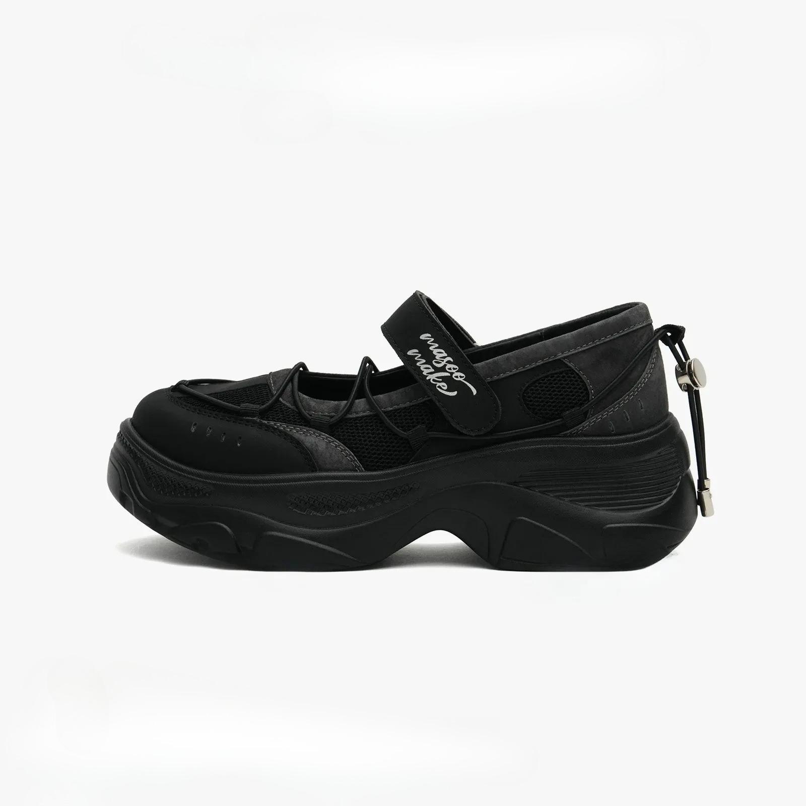 Туфли Мэри Джейн на толстом каблуке, летние новинки, женские, удобные спортивные сандалии, увеличивающие рост, повседневные, универсальные, лоферы-слипоны 35 чёрный
Туфли Мэри Джейн на толстом каблуке, летние новинки, женские, удобные спортивные сандалии, увеличивающие рост, повседневные, универсальные, лоферы-слипоны 35 чёрный