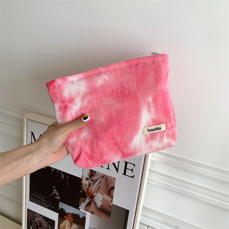 Velvet Trendy Tiedye Gradient Pattern Makeup Pouch Travel Storage Toiletries StyleA
Velvet Trendy Tiedye Gradient Pattern Makeup Pouch Travel Storage Toiletries StyleA