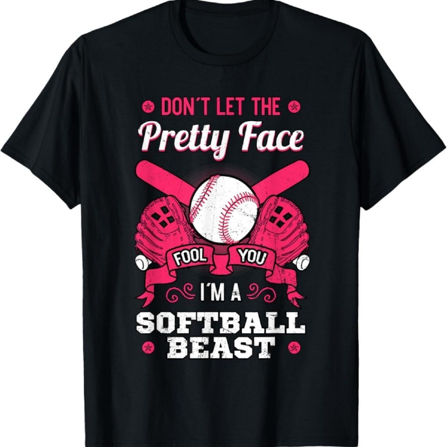 Don t Let The Pretty Face Fool You Softball Beauty Girl T-Shirt XXXXXL різнокольоровий
Don t Let The Pretty Face Fool You Softball Beauty Girl T-Shirt XXXXXL різнокольоровий